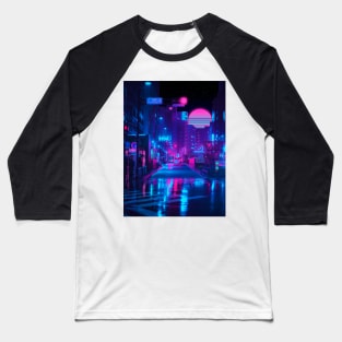 Night Lights Baseball T-Shirt